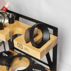 استند نگه دارنده باریستا اسپیس مدل چوبی کد 58