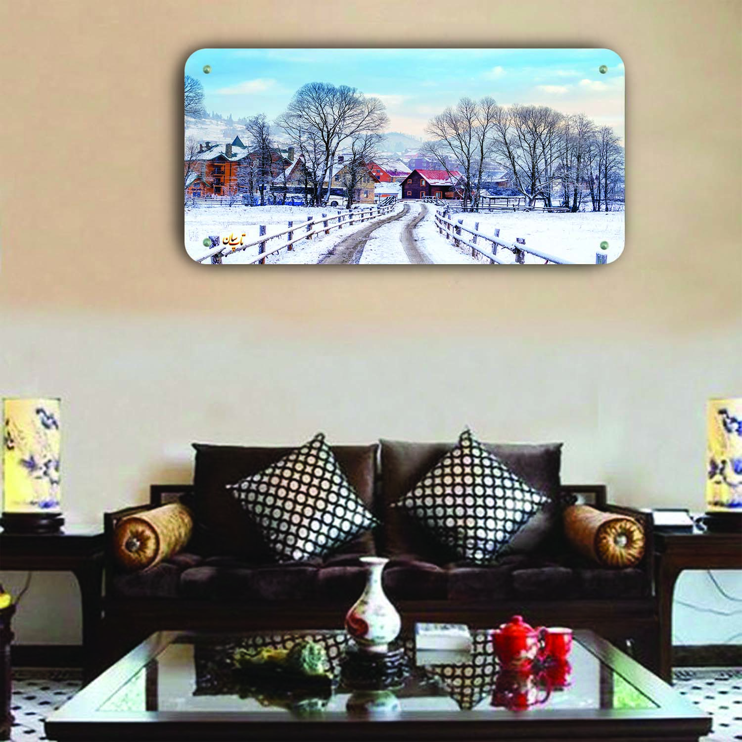 رادیاتور برقی دیواری تاپسان مدل D-902-TP-N-201