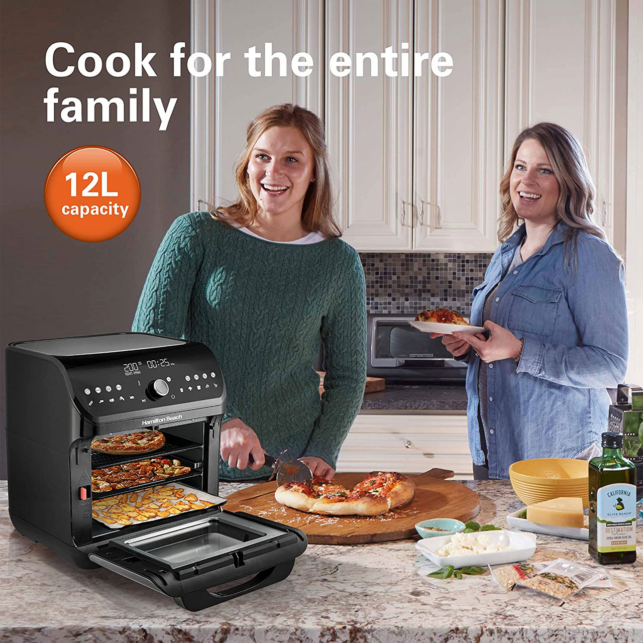 سرخ کن بدون روغن همیلتون بیچ مدل AF1212-ME