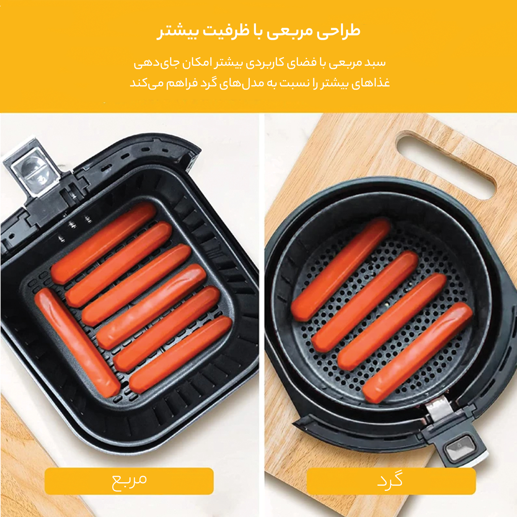 سرخ کن بدون روغن نوتریکوک مدل AF204