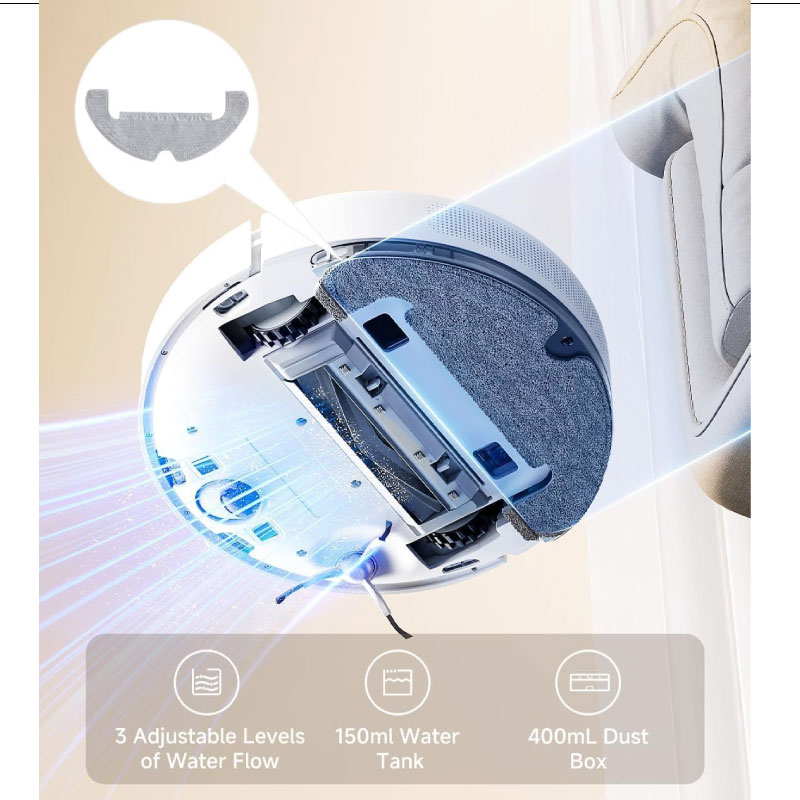 جاروبرقی رباتیک دریم مدل D10 Plus Gen 2