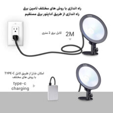 نور ثابت ال ای دی گودکس مدل CL10 LED Webcasting Ambient