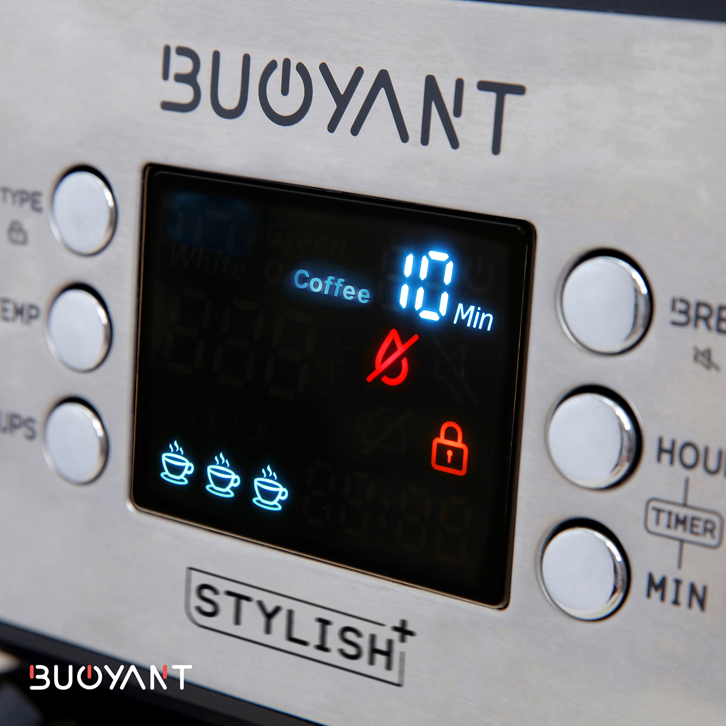 چای و قهوه ساز بویانت مدل Stylish Plus