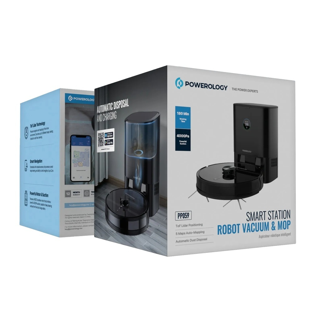 جاروبرقی رباتیک پاورلوژی مدل PPBCHA59