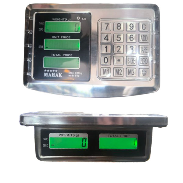 باسکول دیجیتال ماحک مدل تاشو ظرفیت 300 کیلوگرم