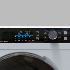 ماشین لباسشویی سپهر الکتریک مدل SE1281W ظرفیت 8 کیلوگرم