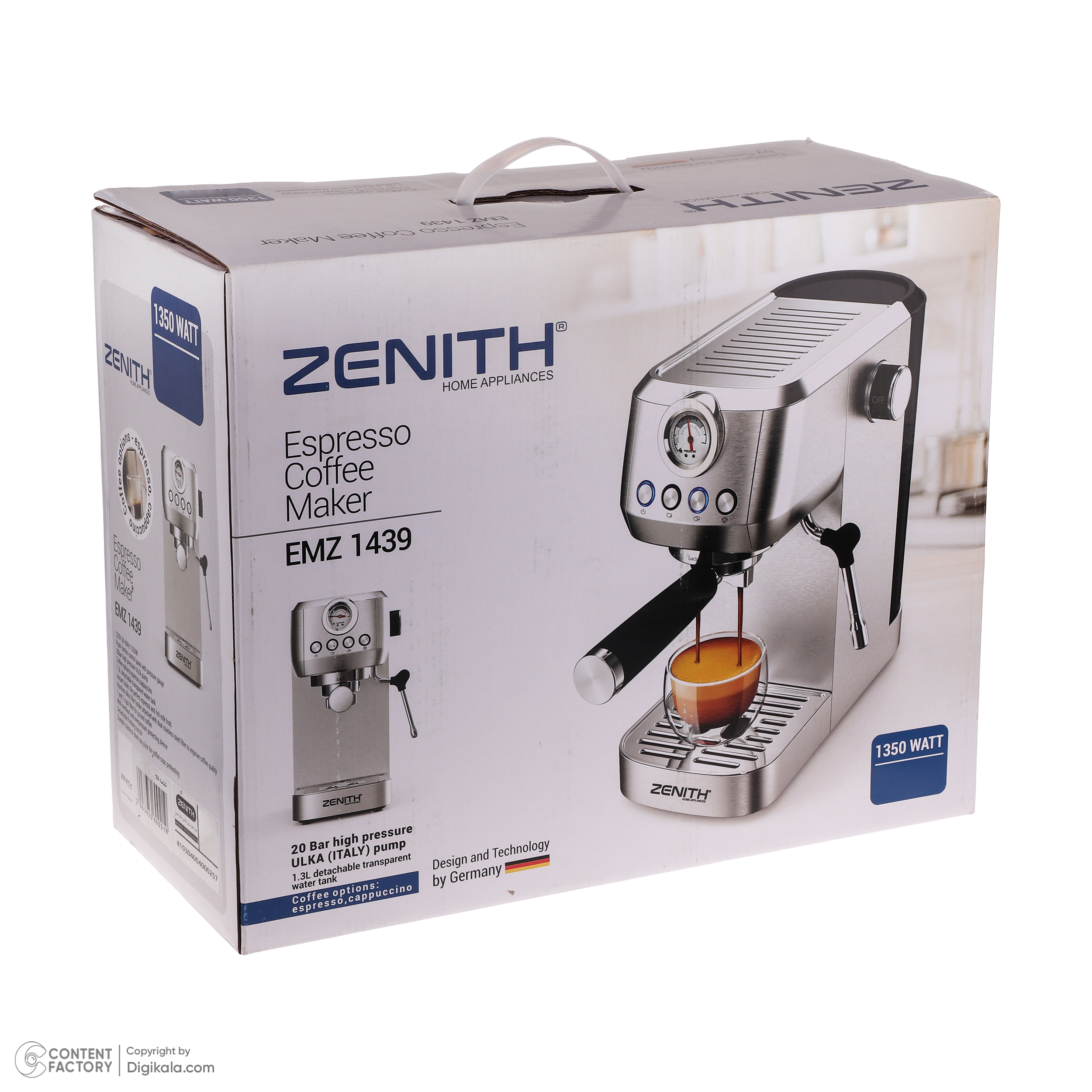 اسپرسو ساز زنیت مدل EMZ-1439