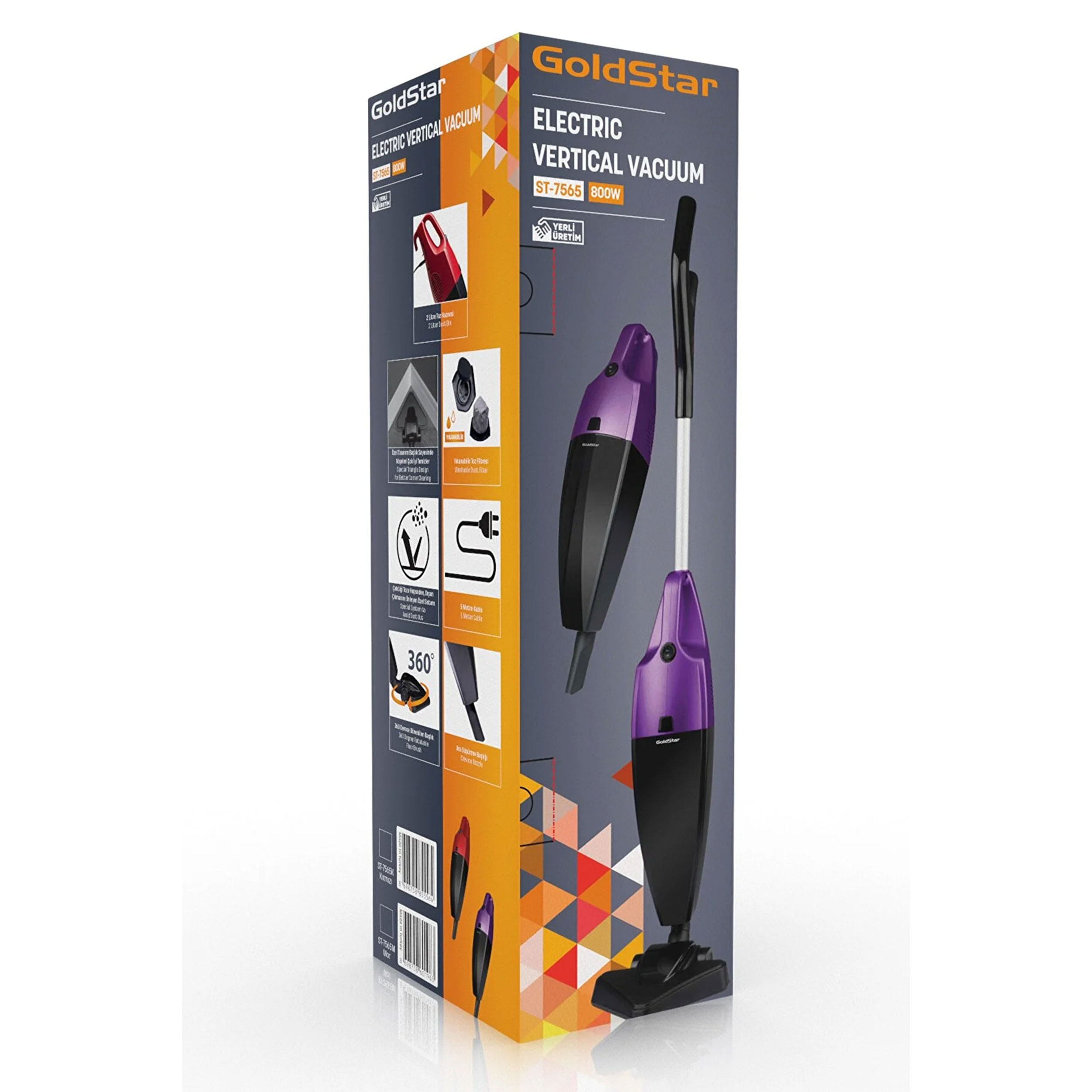 جاروبرقی گلد استار مدل ST - 7565