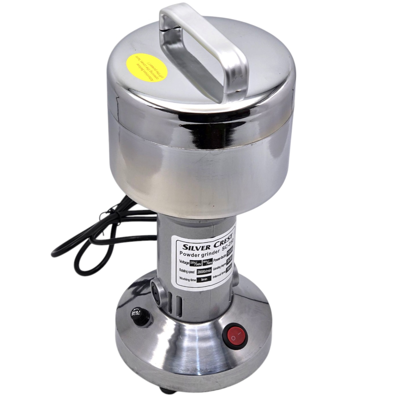 آسیاب صنعتی سیلور کرست مدل SC-250