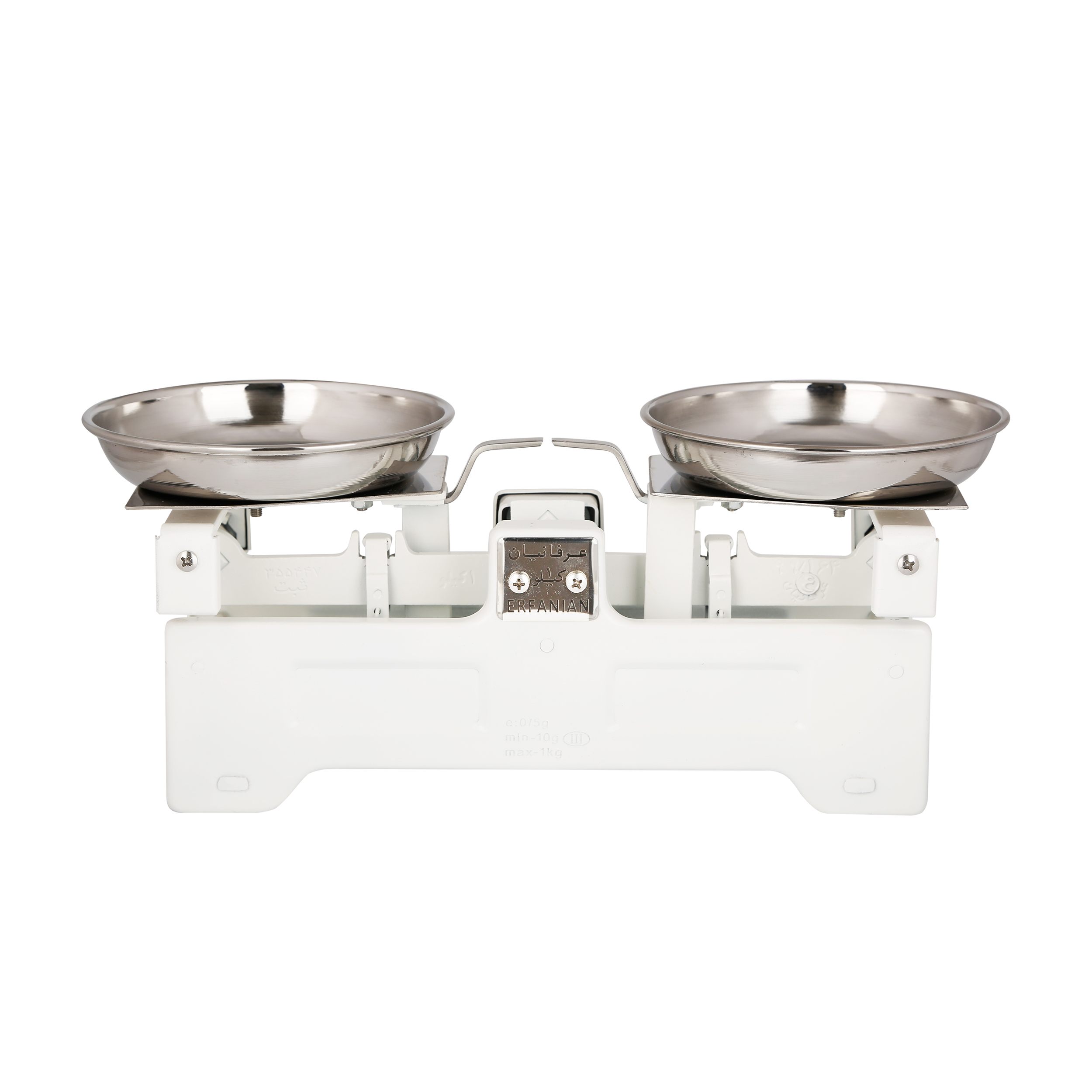 ترازو فروشگاهی عرفانیان مدل دو کفه استیل