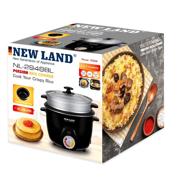 پلوپز 5 نفره نیولند مدل NL-2948BL