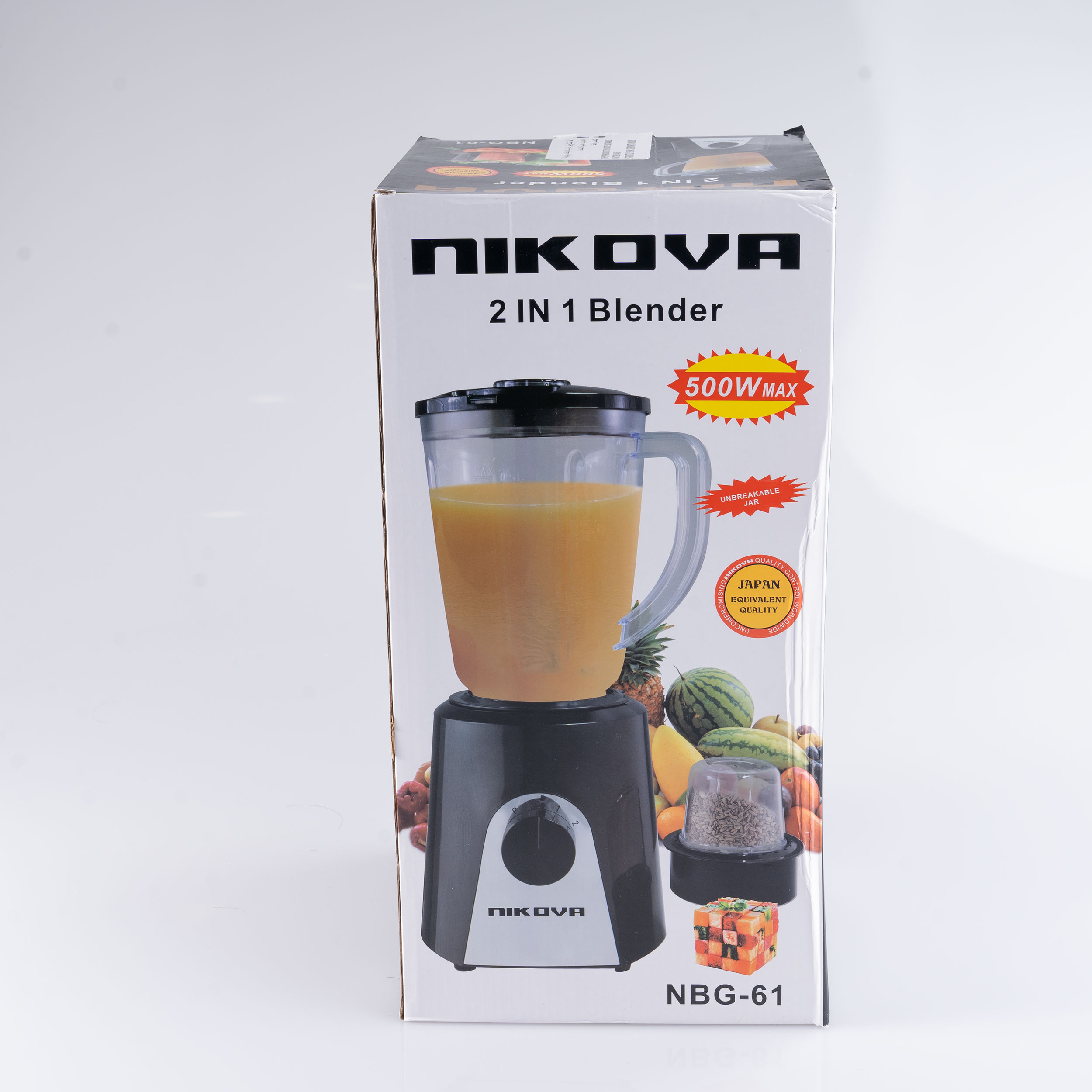 مخلوط کن و آسیاب کن نیکووا مدل NBG-61