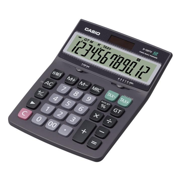 ماشین حساب کاسیو DS-120TV