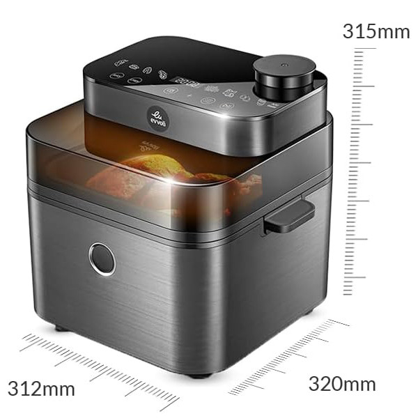 سرخ کن بدون روغن ایوولی مدل AF8008D