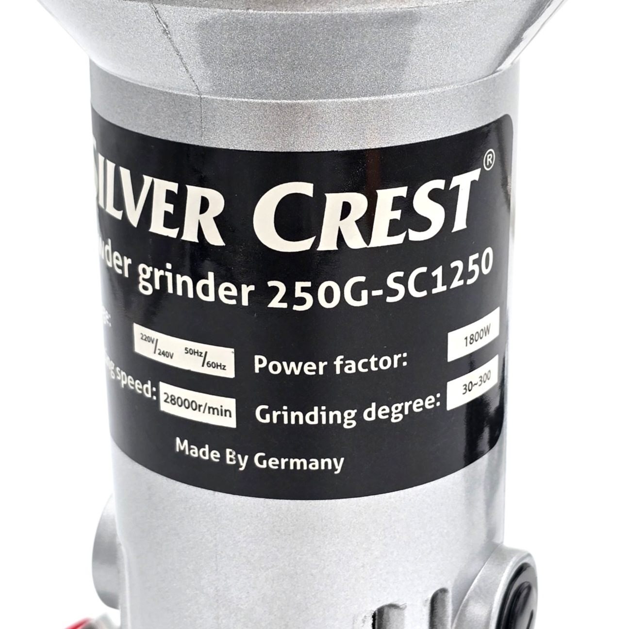 آسیاب صنعتی سیلورکرست مدل SC-1250