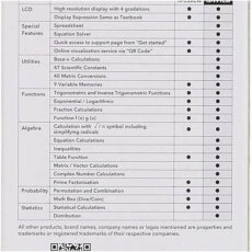 ماشین حساب مهندسی کاسیو مدل fx-570CW