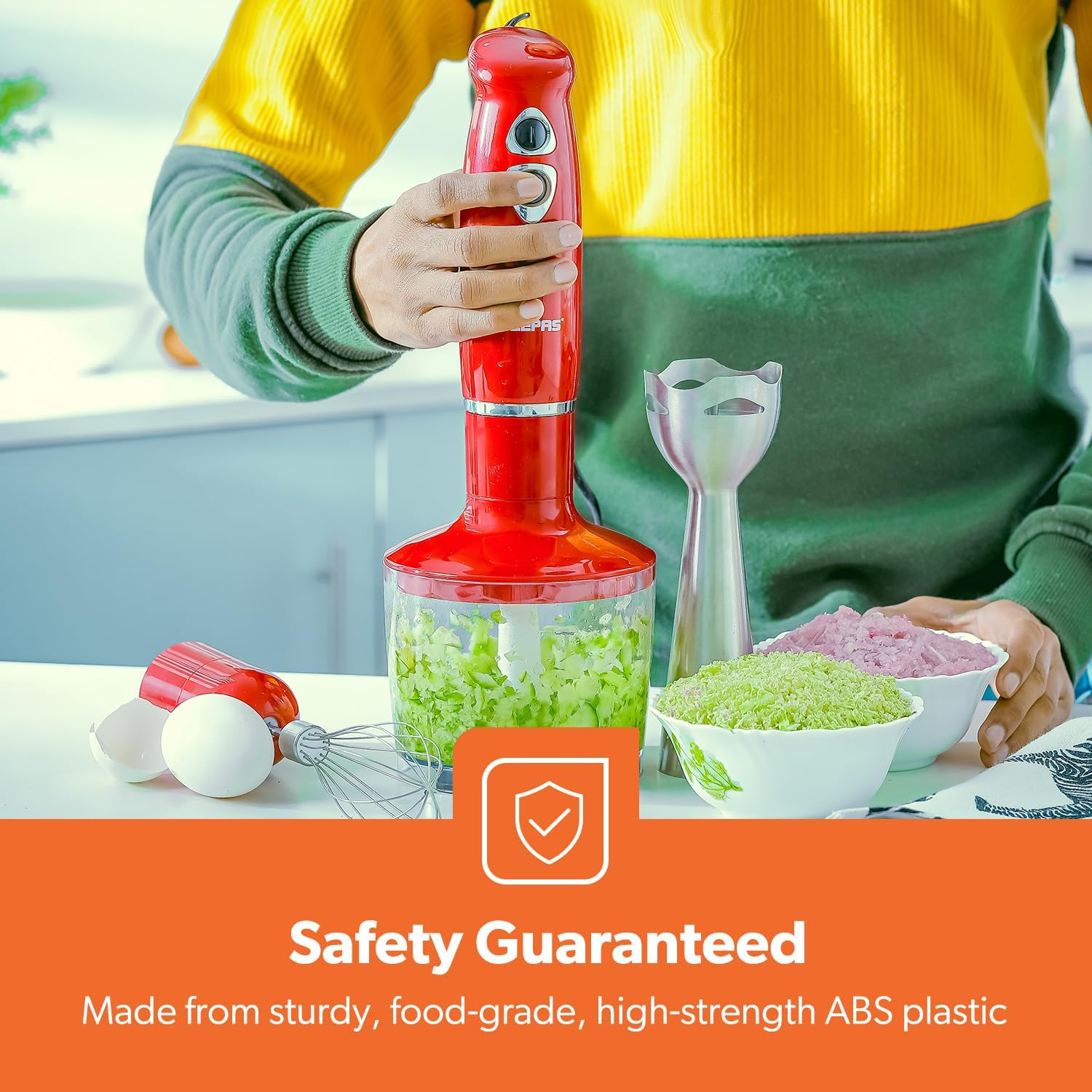 گوشت کوب برقی چندکاره 400 وات جی پاس مدل GHB6136