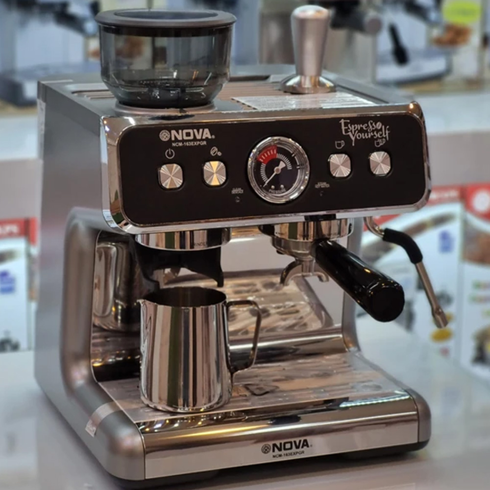 اسپرسو ساز 2.8 لیتری نوا مدل NCM-163EXPGR163