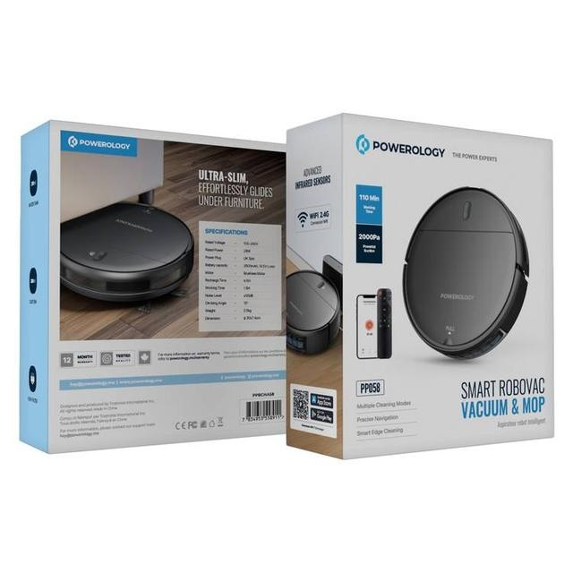 جاروبرقی رباتیک پاورلوژی مدل PPBCHA58