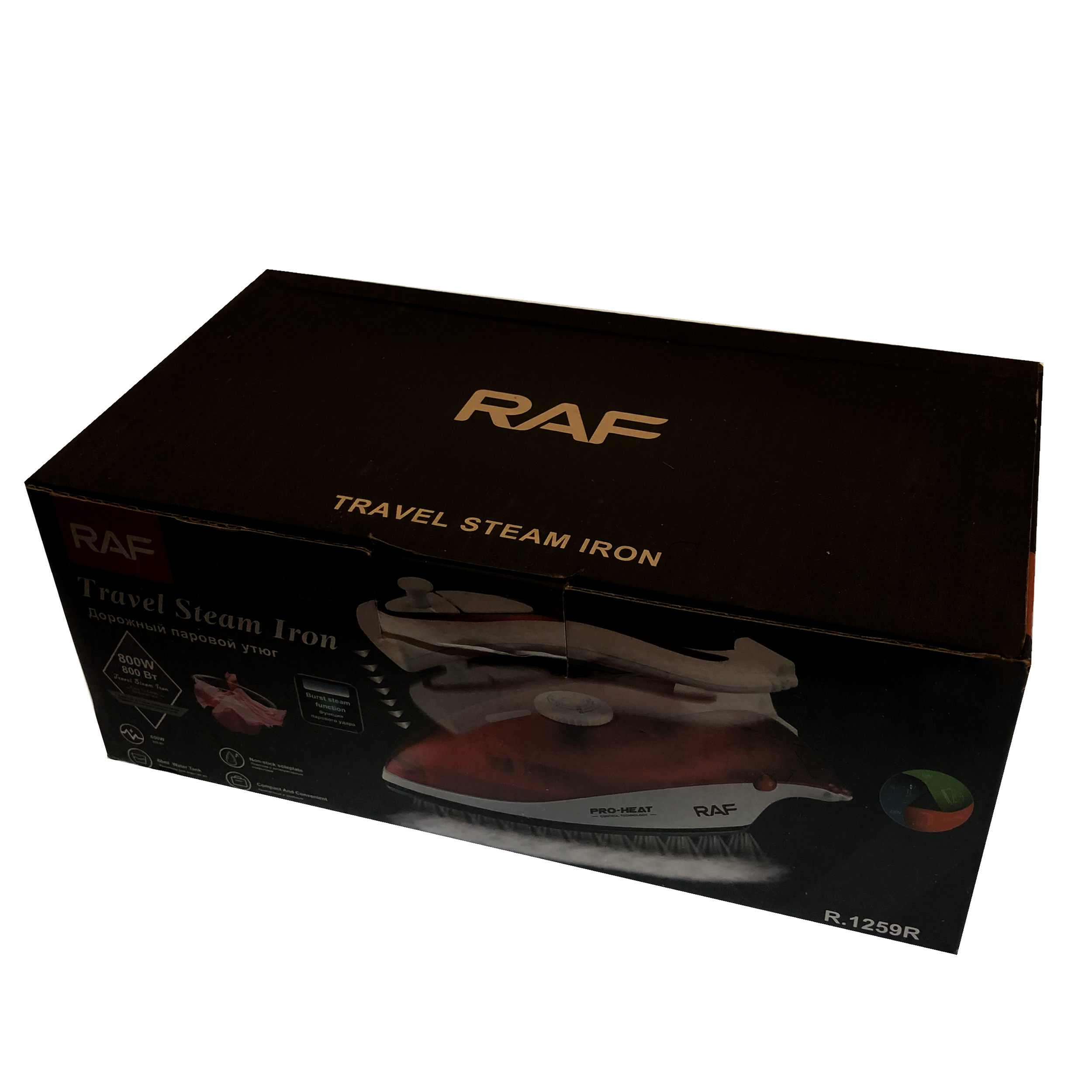 اتو مسافرتی 800 وات راف مدل R.1259R