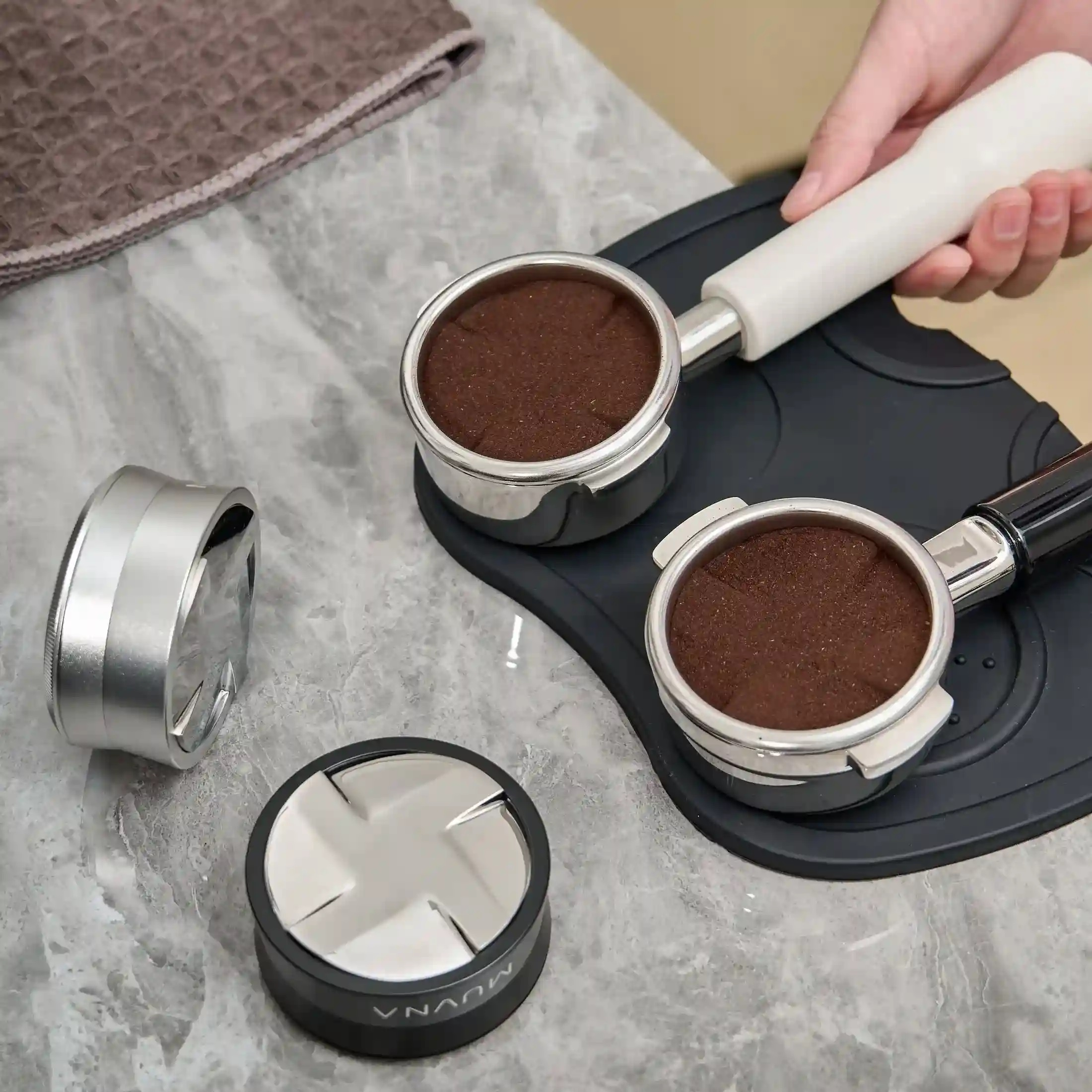 لولر قهوه موونا مدل گرویتی چهار پره 51mm