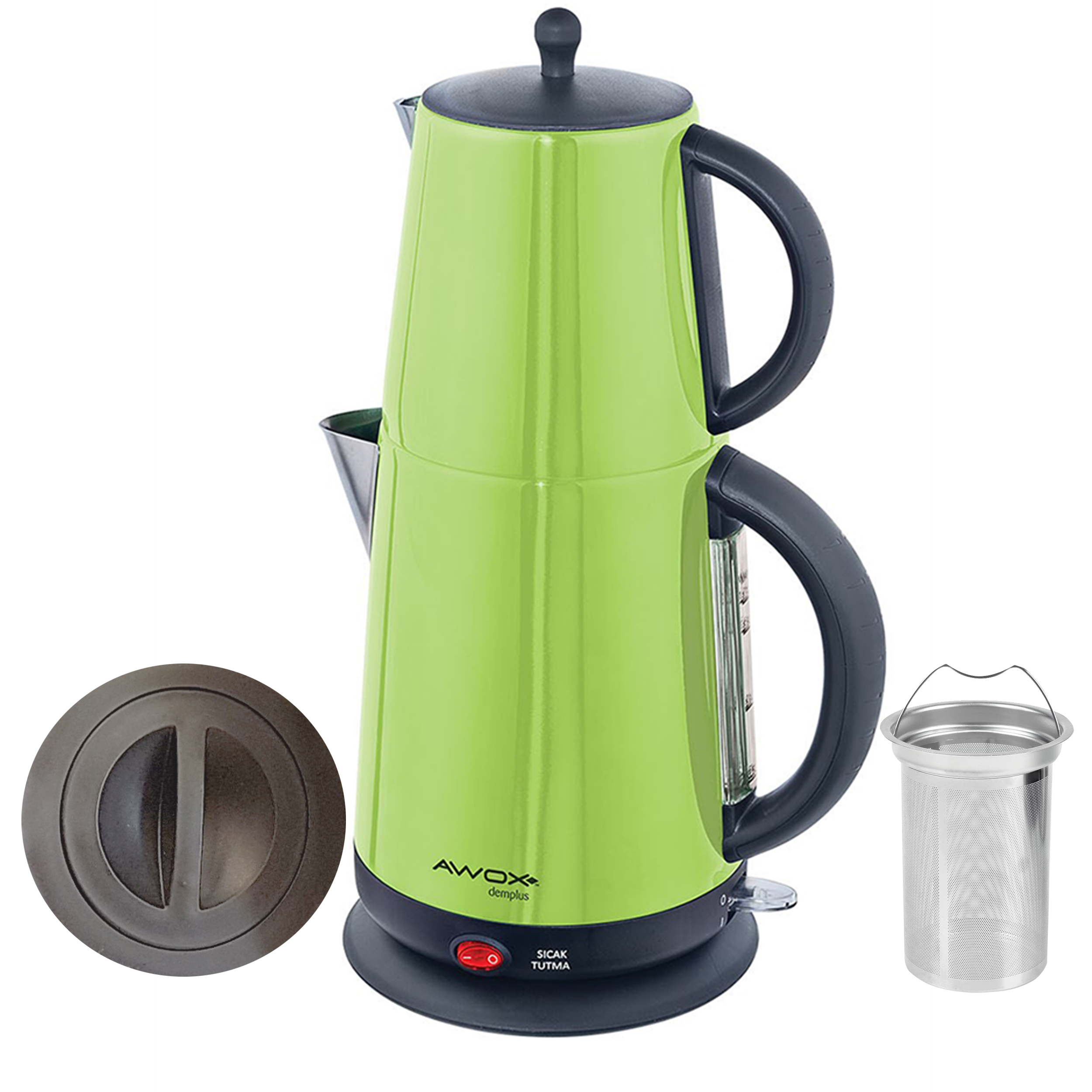 چای ساز آوکس مدل دم پلاس