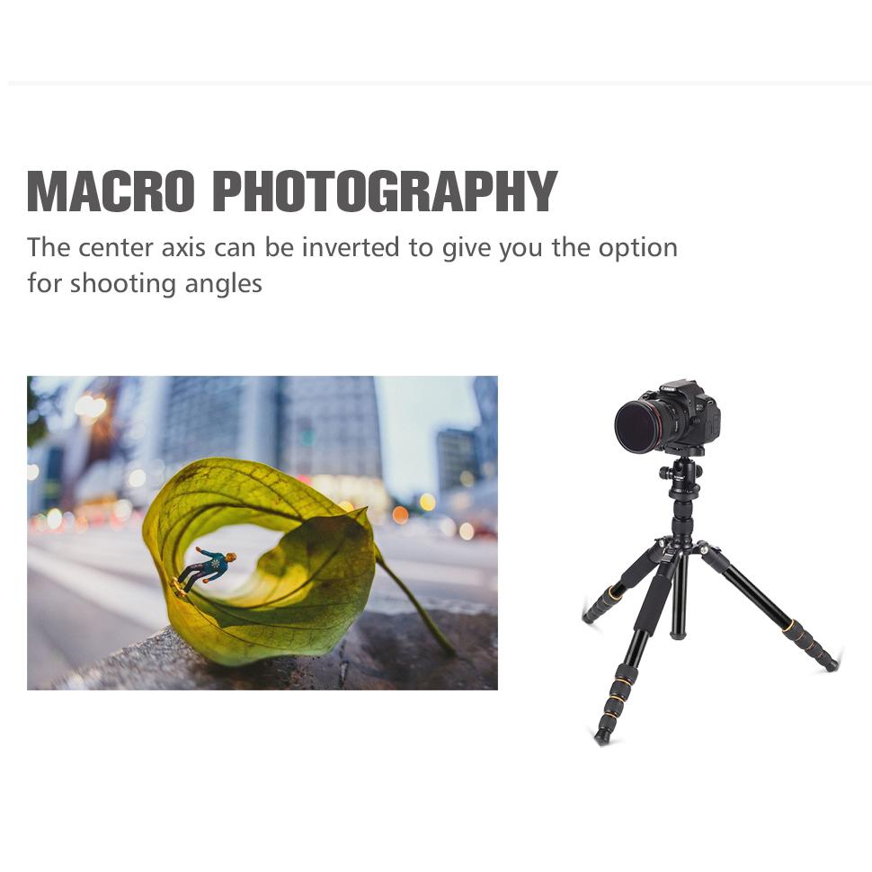 سه پایه دوربین زومی مدل Q666