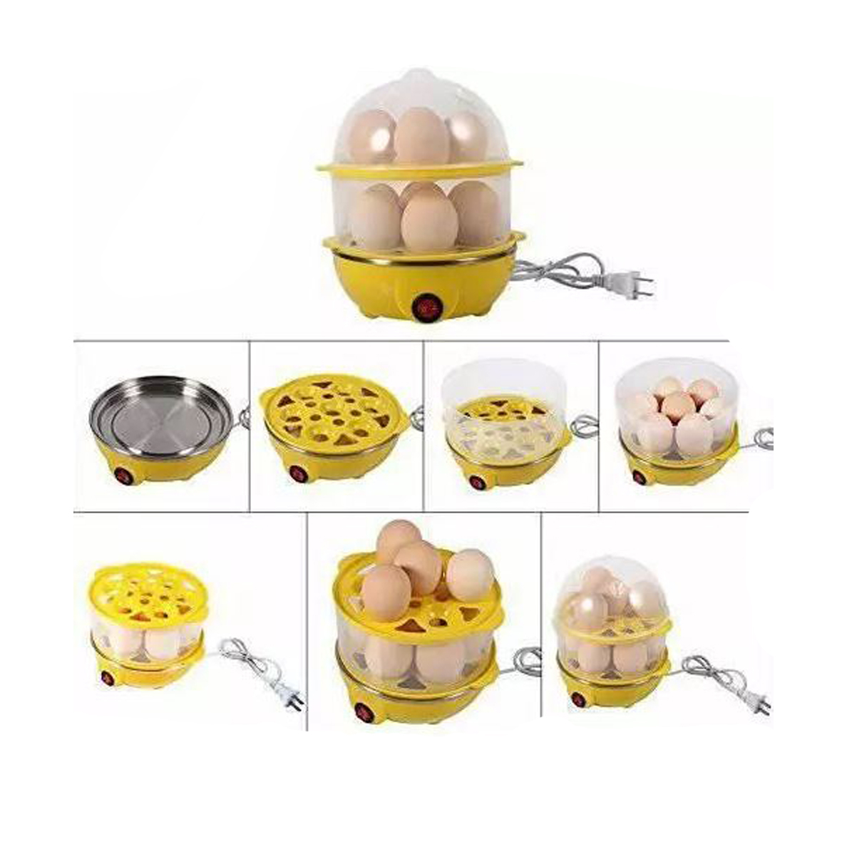 تخم مرغ پز مدل دو طبقه  MAX کد 3040