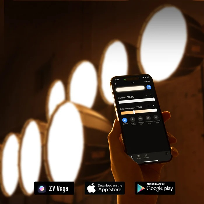 نور ثابت ال ای دی ژیون مدل MOLUS G200