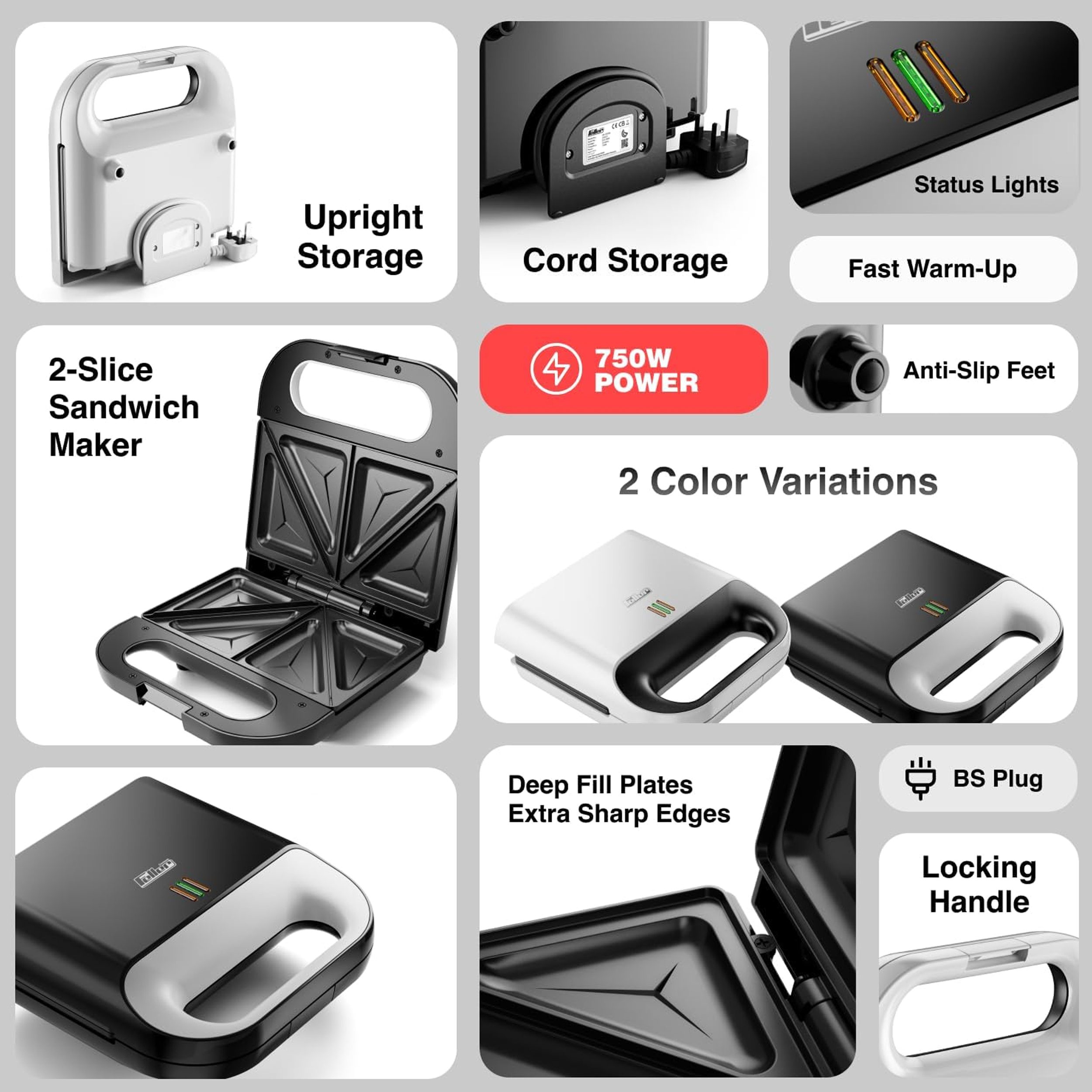 ساندویچ ساز فلر مدل SM150