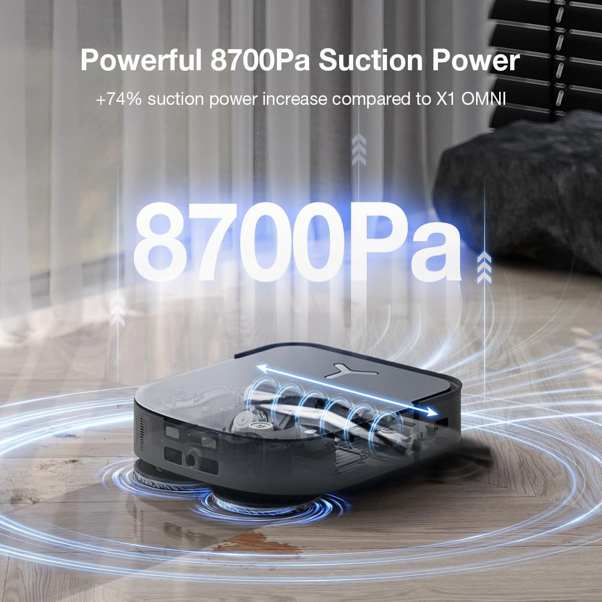 جاروبرقی رباتیک اکووکس رباتیک مدل X2 COMBO