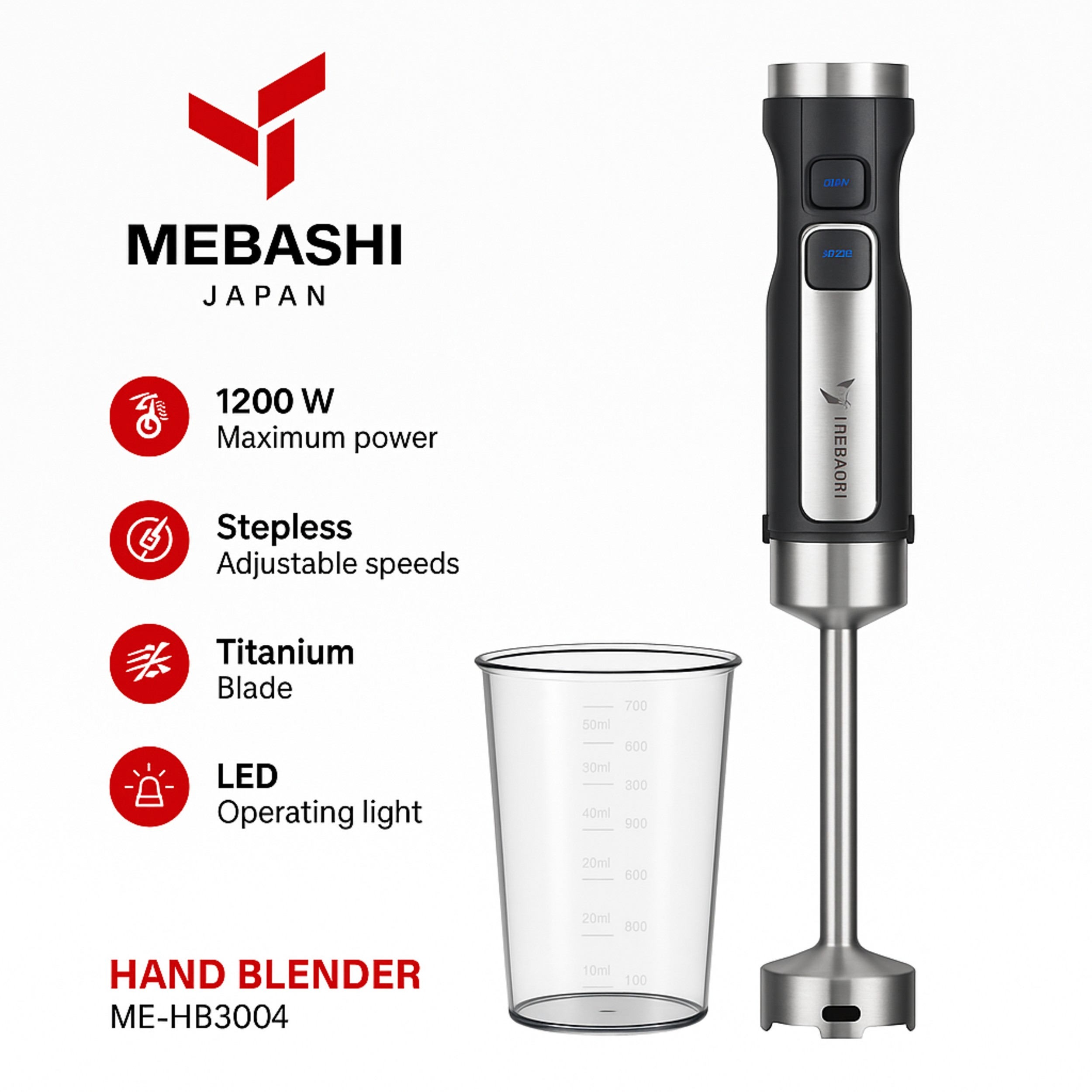 گوشت کوب برقی 1200 وات مباشی مدل ME-HB3004