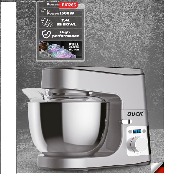 همزن کاسه‌دار 8 لیتری باک مدل BK1286