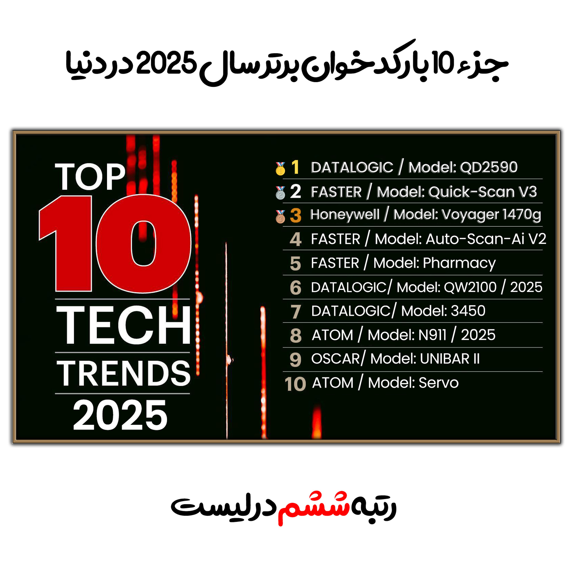 بارکد خوان دیتالاجیک مدل QuickScan Lite QW2100 کد 2025