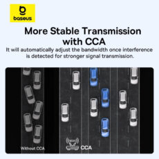 بی سیم USB کارت شبکه بیسوس مدل BS-OH173