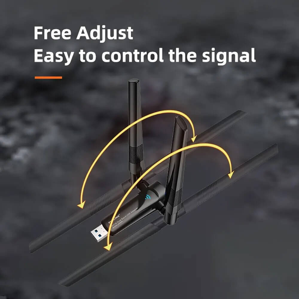 کارت شبکه وایرلس پیکس لینک مدل UAX04 وای فای 6