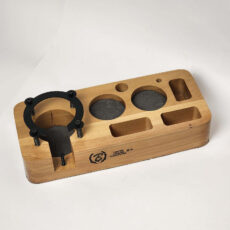 استند نگهدارند پرتافیلتر باریستا اسپیس مدل چوبی کد 51