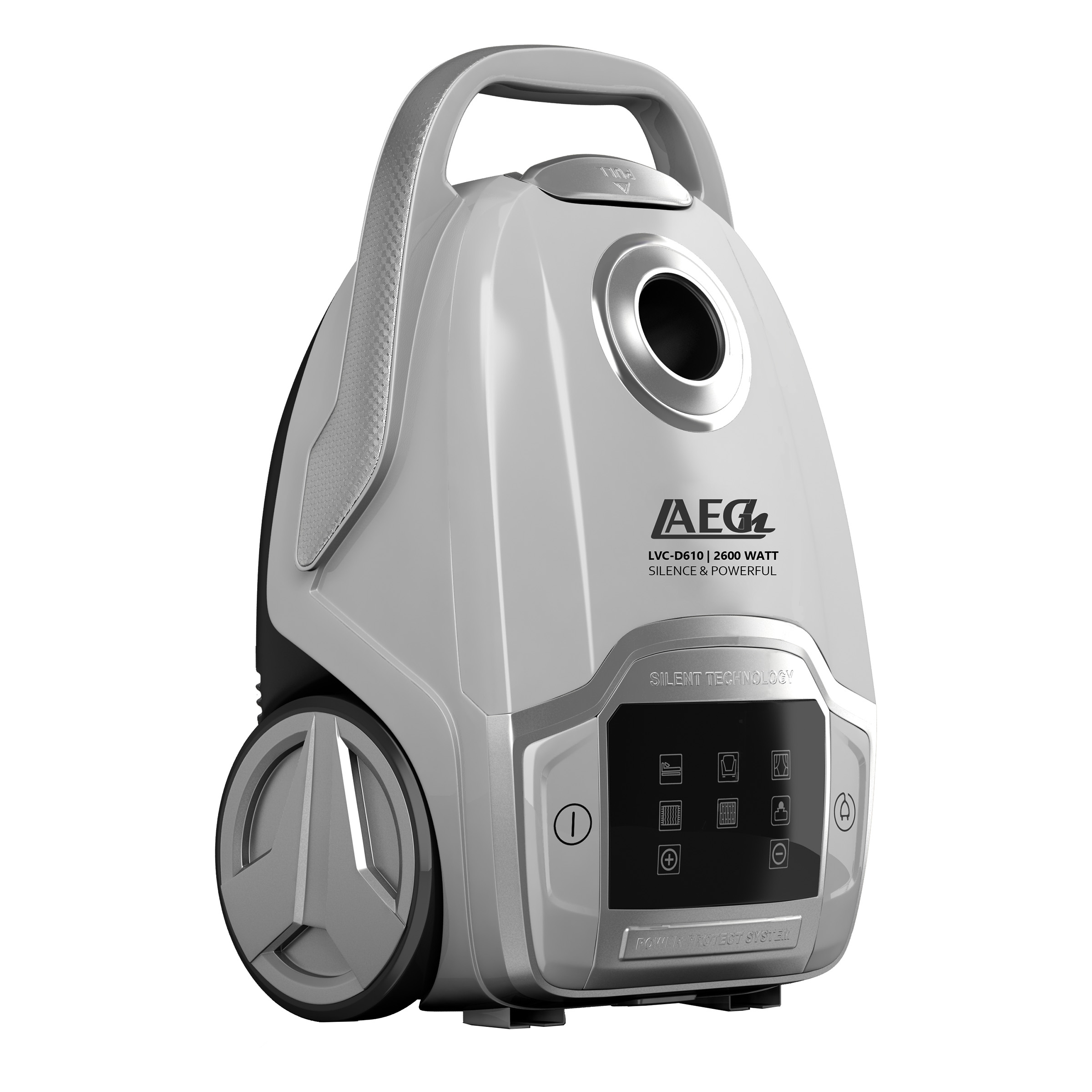 جاروبرقی 2400 وات لایق مدل LVC-D610