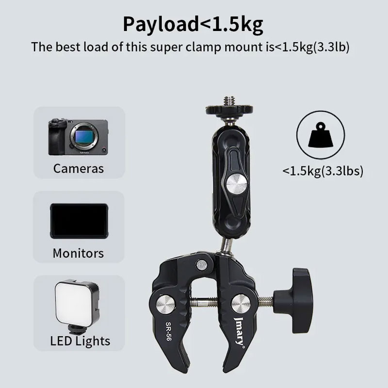 تک پایه دوربین جی ماری مدل SR-56