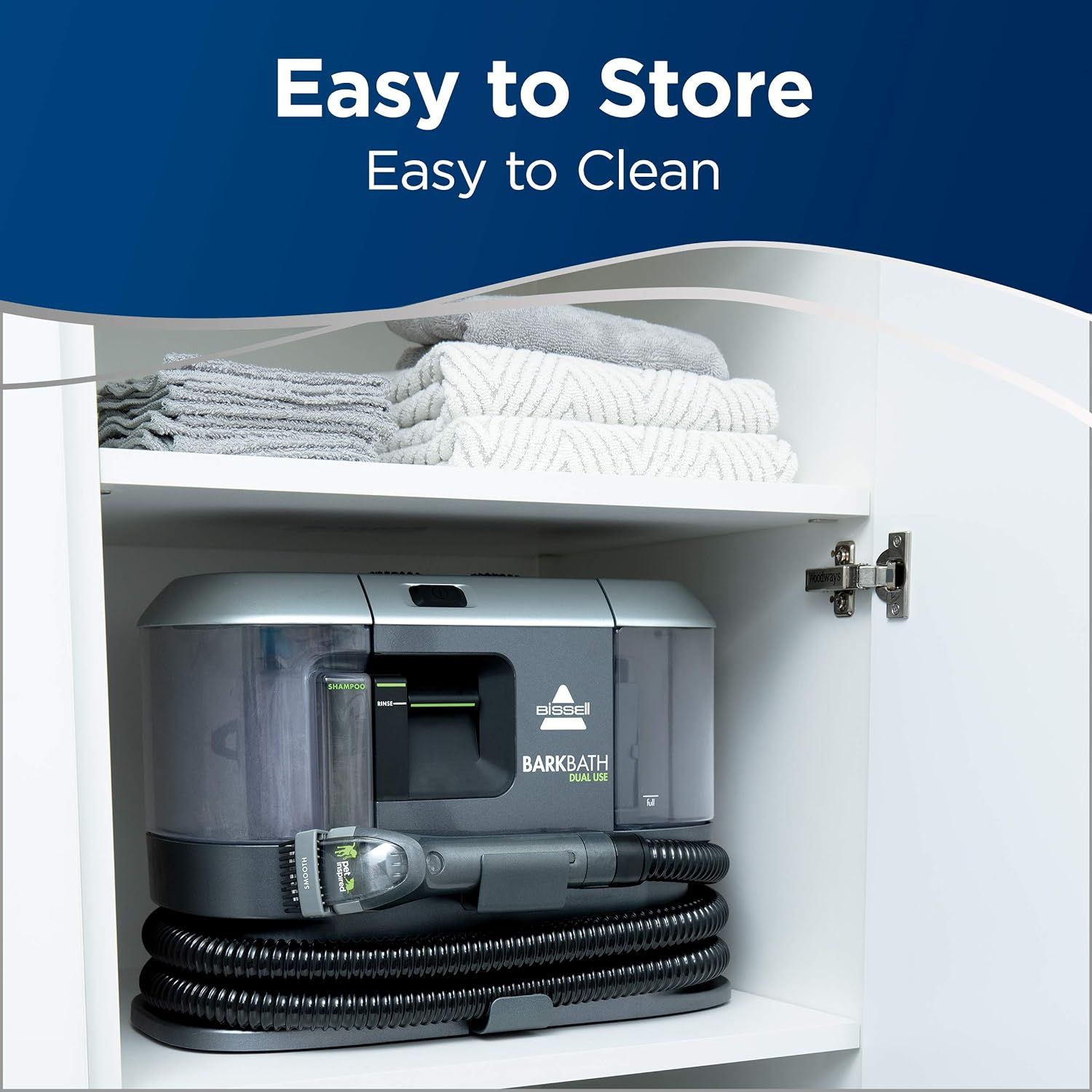 فرش شوی و مبل شوی بیسل مدل BARKBATH2-3114E