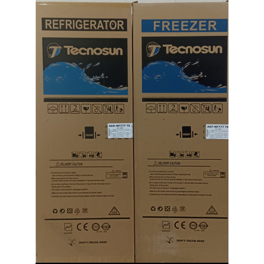 یخچال فریزر دوقلو 36 فوت تکنوسان مدل AKF-NF777