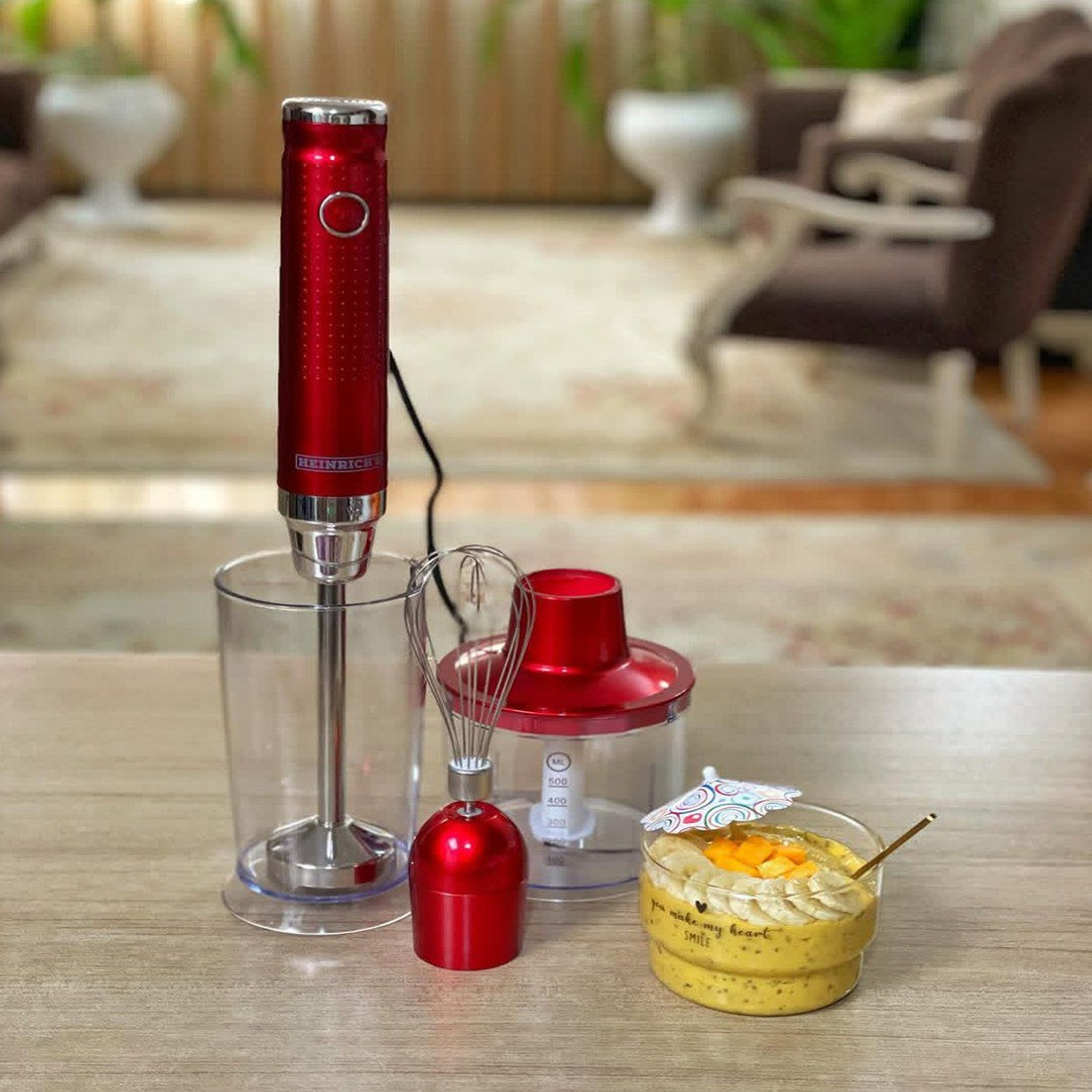 گوشت کوب برقی چندکاره 400 وات هنریچ مدل 8613