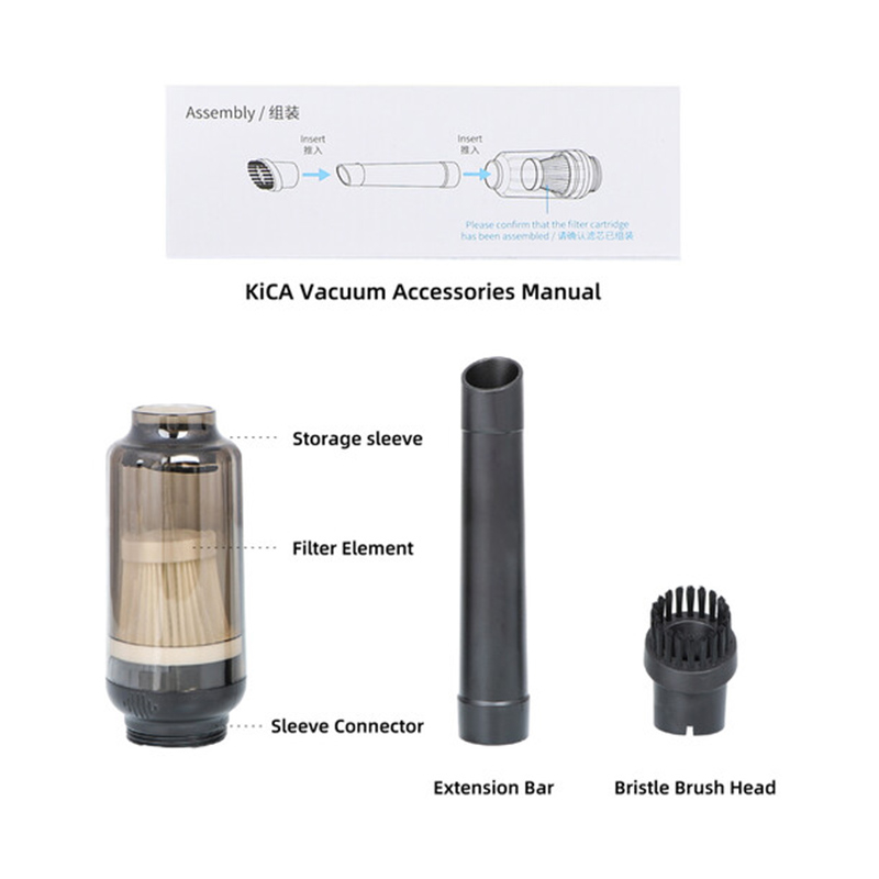 جارو شارژی دستی کیکا مدل Jetfan 2 Vac Kit