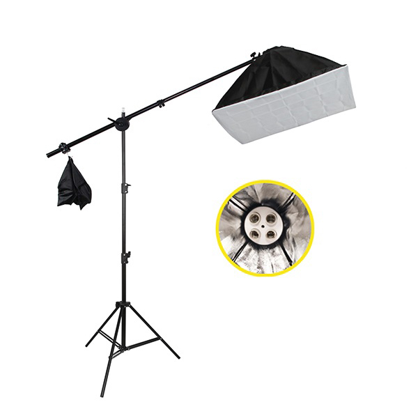 نور ثابت مدل CLK12 مجموعه 3 عددی به همراه فون عکاسی