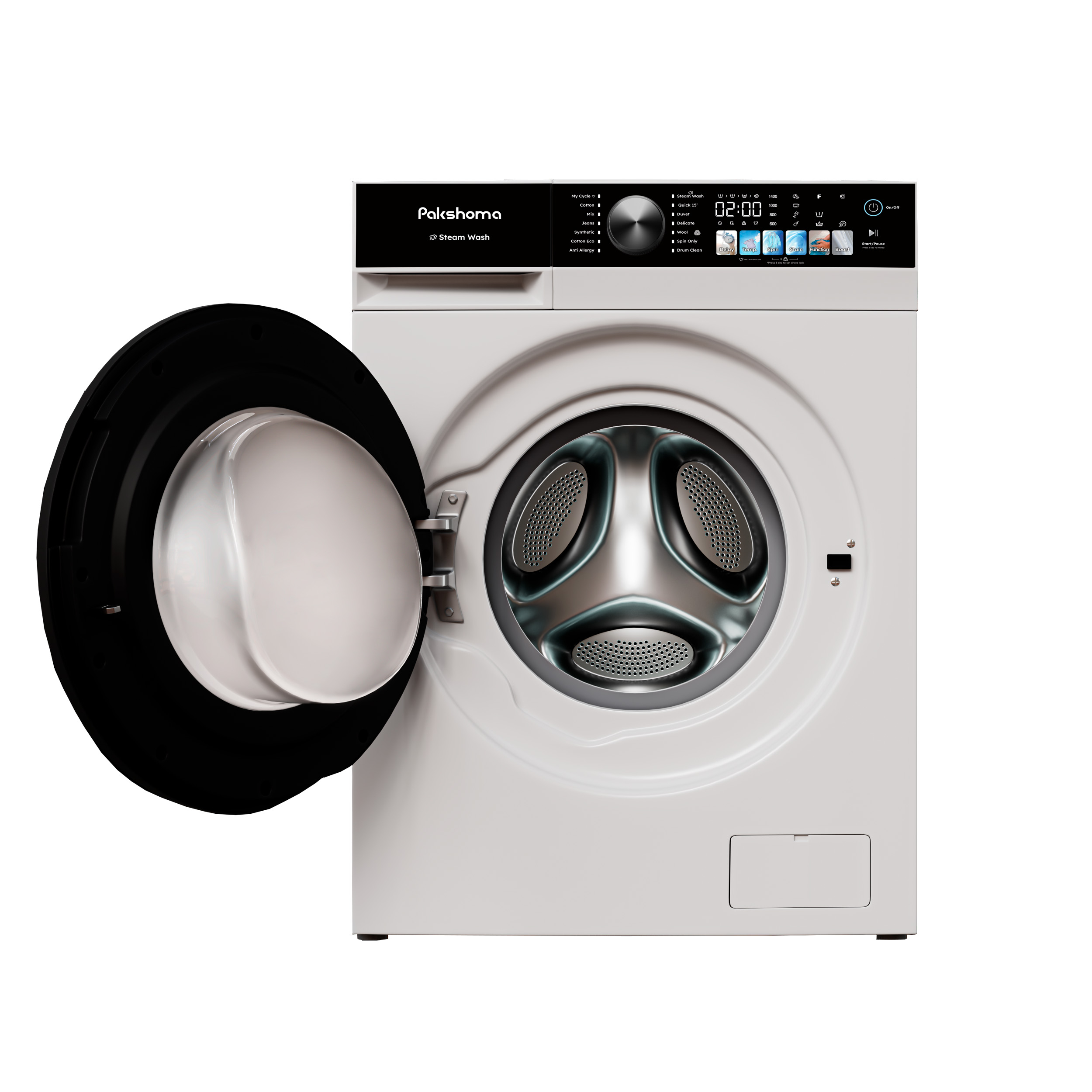 ماشین لباسشویی 9 کیلوگرم اتوماتیک پاکشوما مدل Q9 X