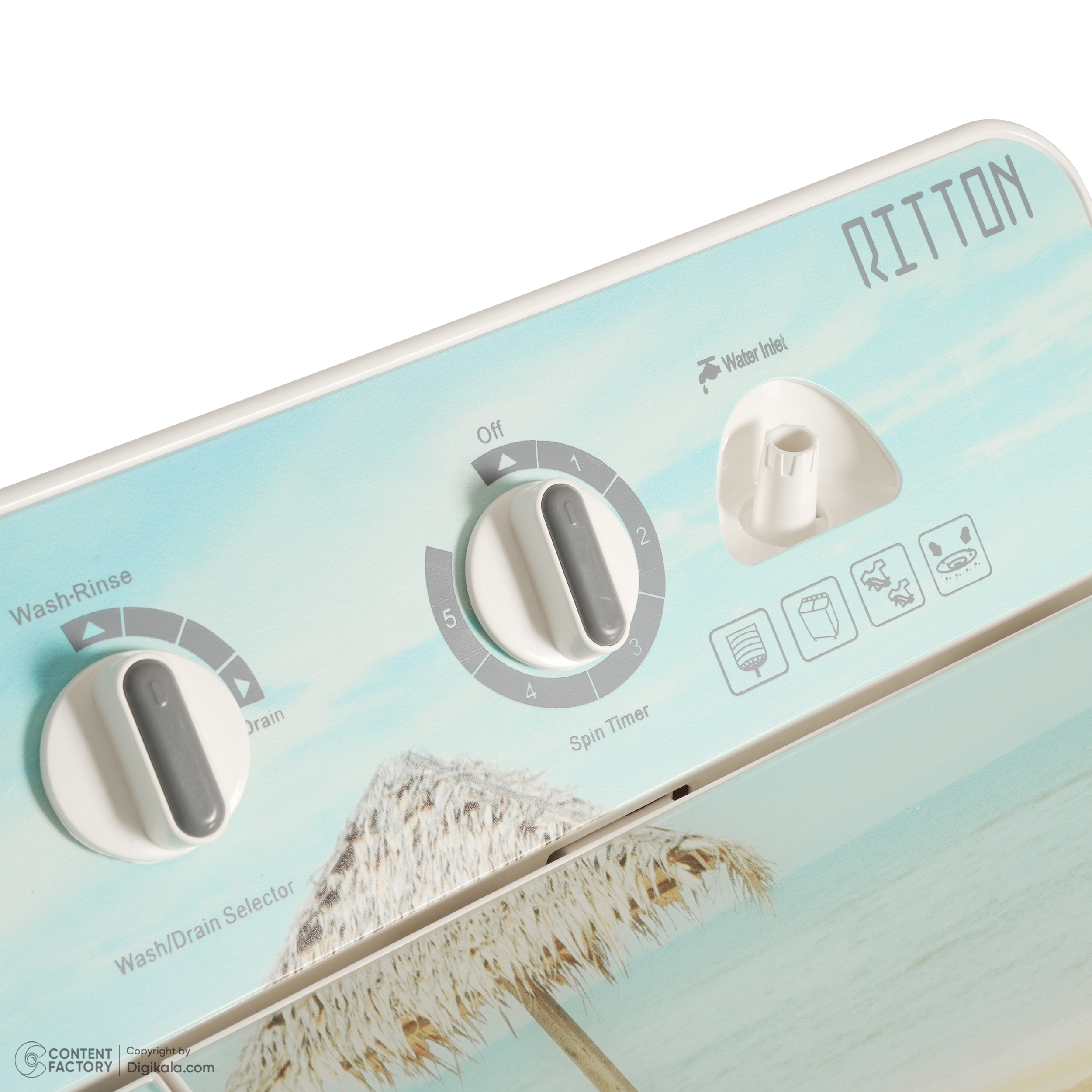 ماشین لباسشویی ریتون مدل RWM-1202T ظرفیت 12 کیلوگرم