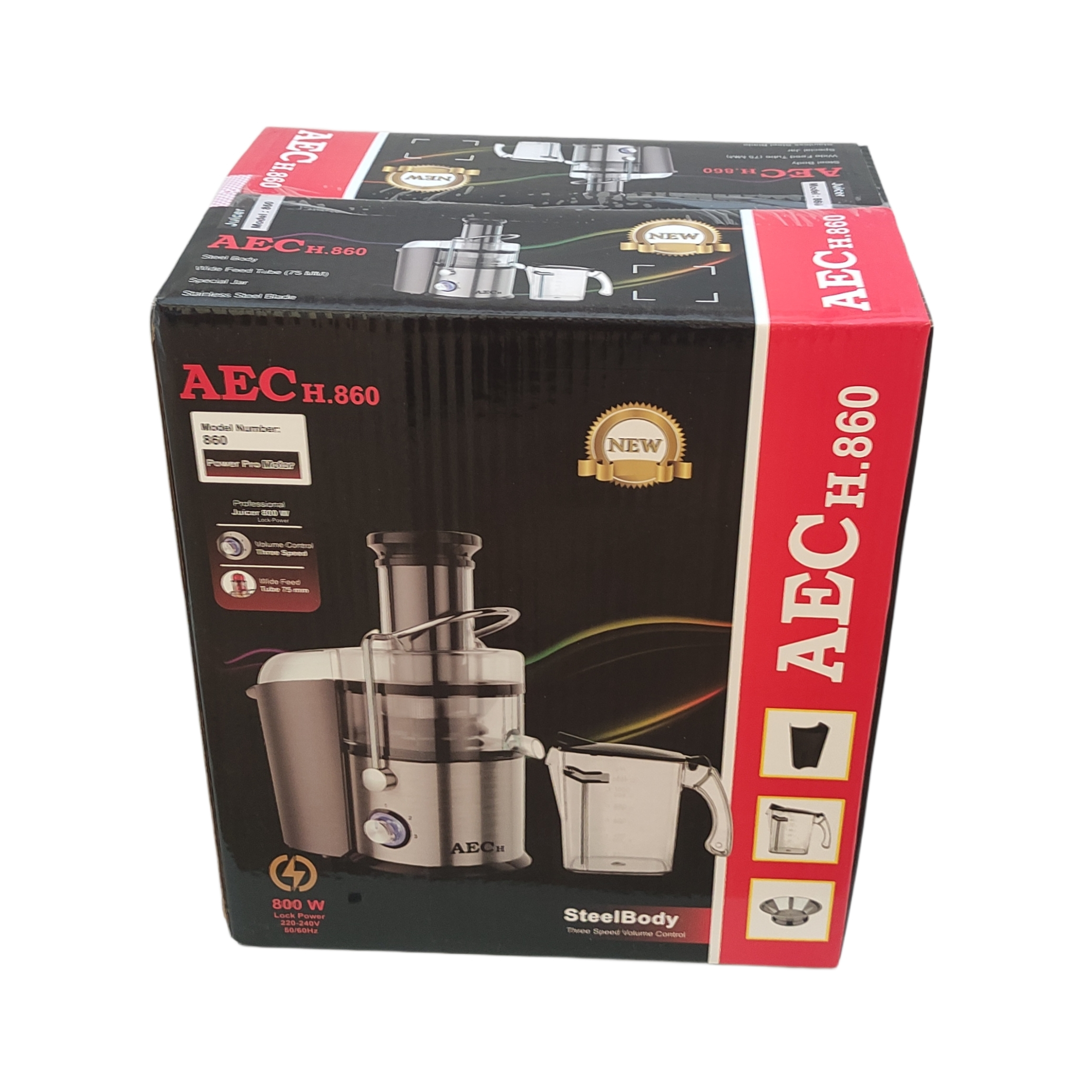 آبمیوه گیری آ ای سی اچ مدل AEC h.860