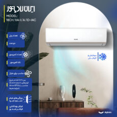 کولر گازی اسپلیت دیواری (Split) 18000 اینورتر ایران رادیاتور مدل IAC-18CH/XA-I/A/ID