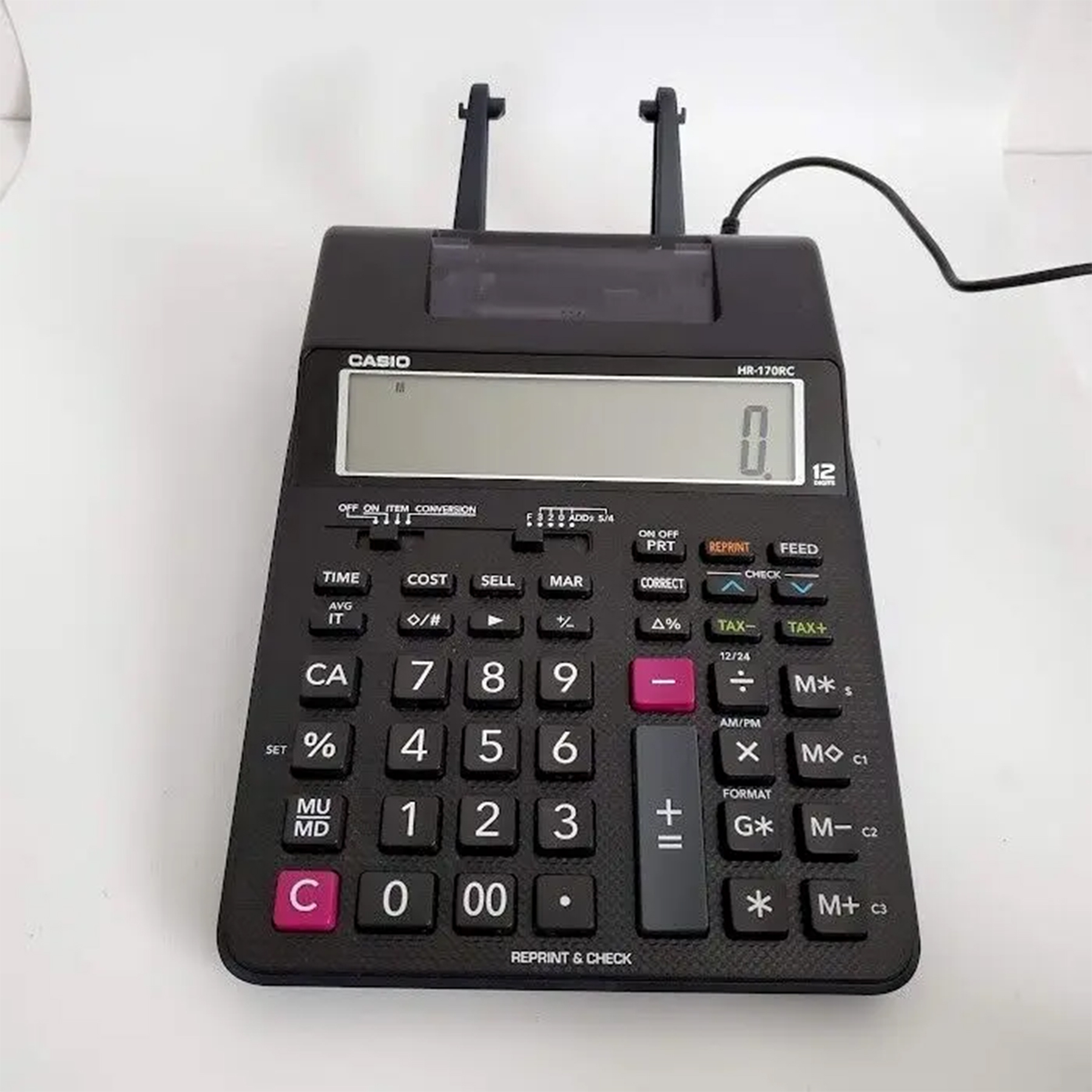 ماشین حساب کاسیو مدل HR-150RC