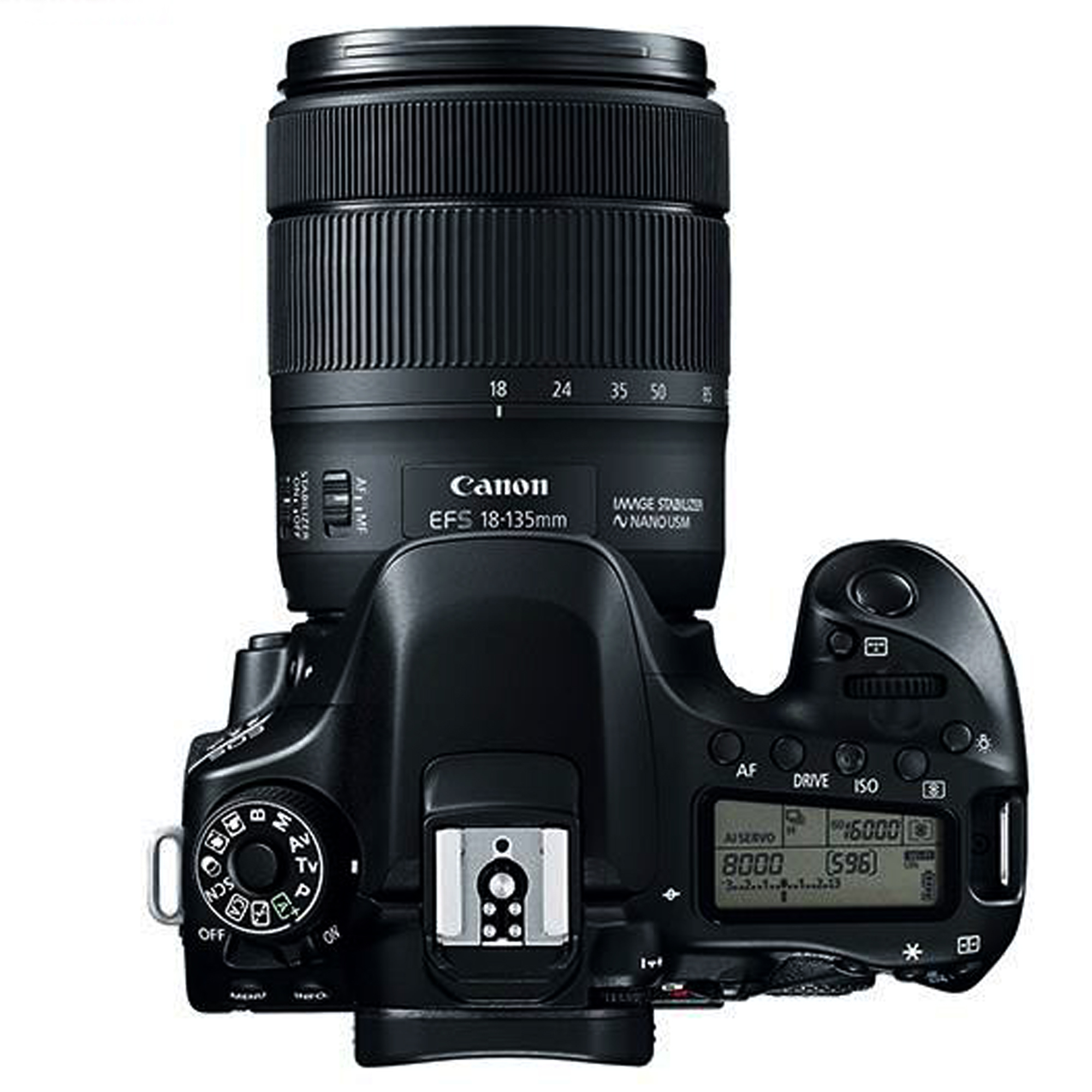 دوربین دیجیتال کانن مدل Eos 80D EF S به همراه لنز 18-135 میلی متر f/3.5-5.6 IS USM